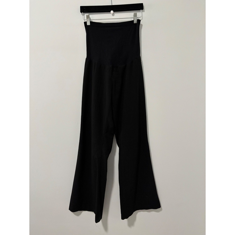 Motherhood Maternity Wide Leg Trousers Womens Size XL Over Belly Dress Pants